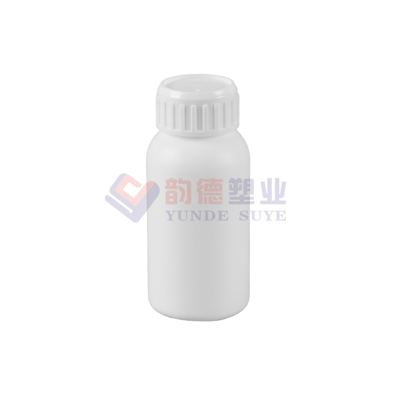 ピュアホワイト フッ素加工丸型プラスチックボトル 100ml-02