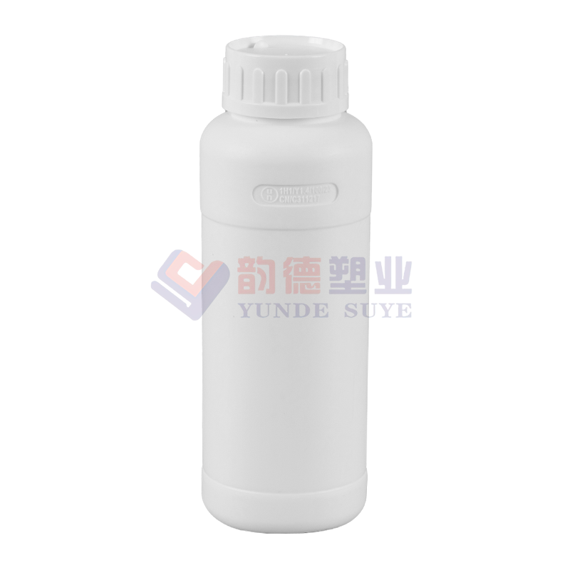 耐久性大容量フッ素丸型ボトル 500ml-02 (増粘バージョン)