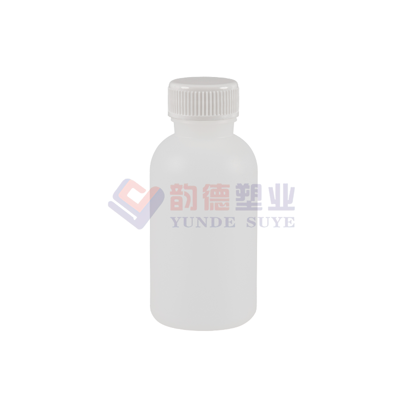 化学増粘HDPE丸瓶 PPキャップ付 100ml-01（A）
