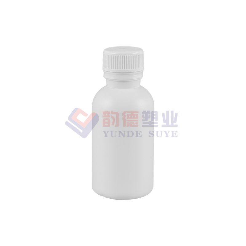 半透明フッ素樹脂丸型ボトル 100ml-01（B）